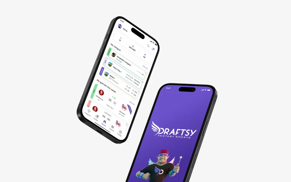 Draftsy — Team-based fantasy sports with real-time drafting, timers, and fallbacks.